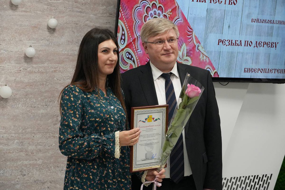 В Новооскольском округе состоялось открытие обновлённого Центра искусств и ремёсел