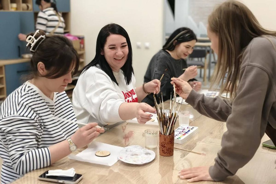 В Новооскольском Центре искусств и ремёсел прошло мероприятие для будущих мам