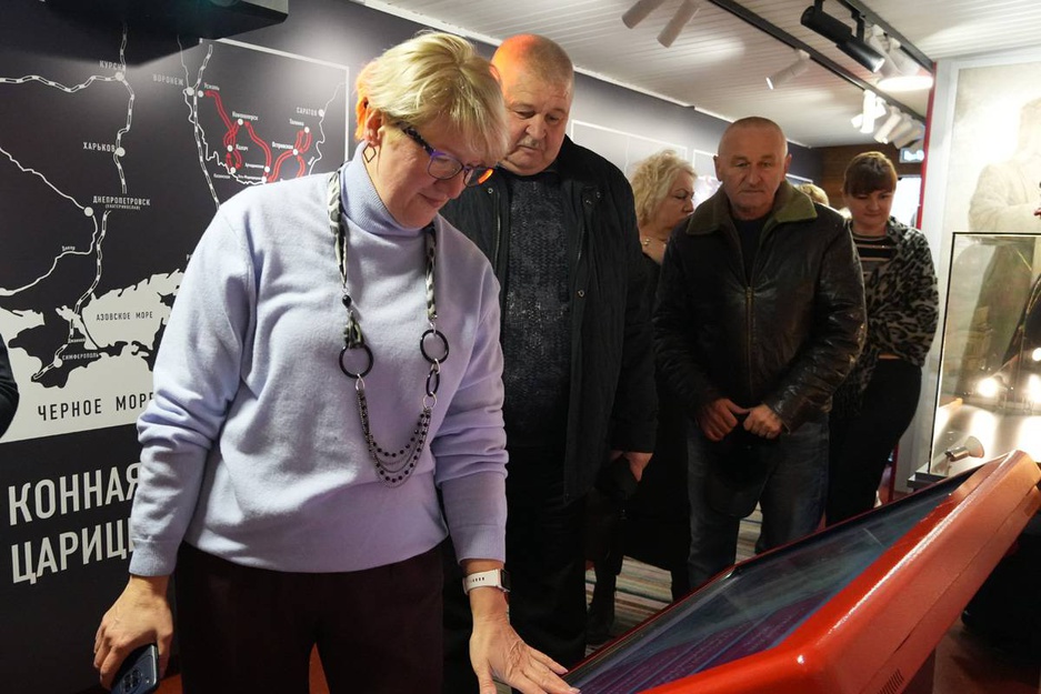 06.12.2025 - Великомихайловский музей имени Первой Конной армии  - Торжественное открытие после капремонта и обновления экспозиции